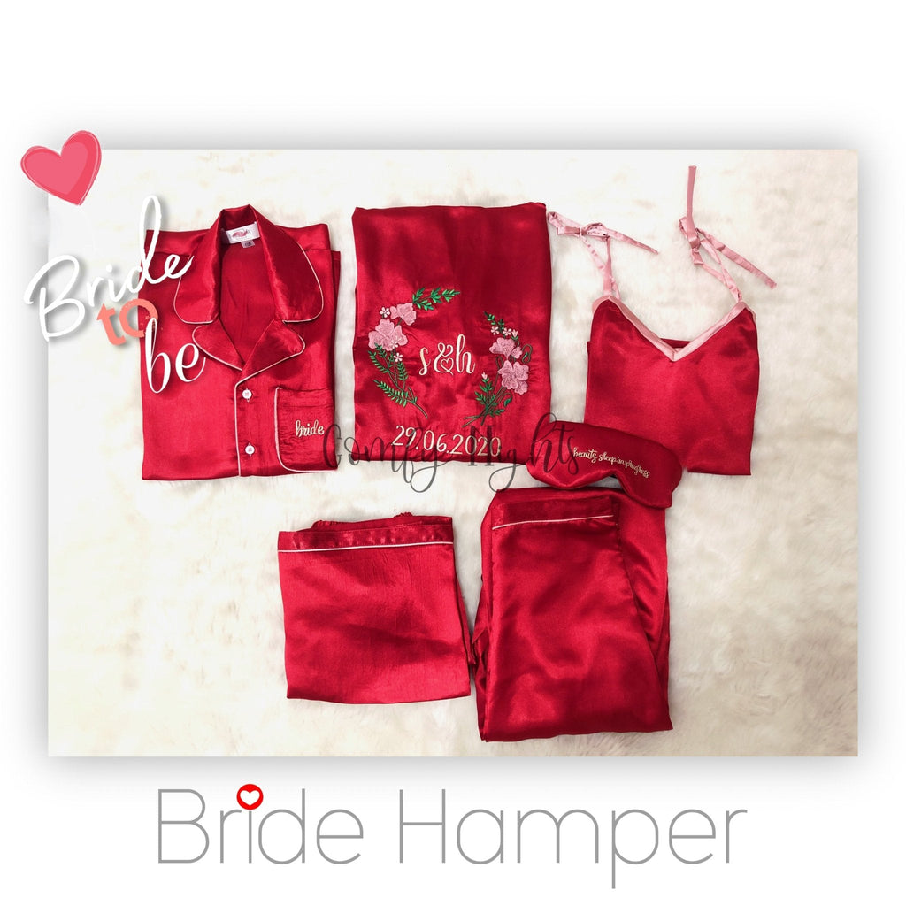 6 Pieces Hamper for Bride | Prepaid Orders Only - Comfy Nights
