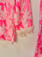 Load image into Gallery viewer, Pookie’s Pink Feathers Pj Set
