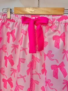 Pookie’s Pink Feathers Pj Set