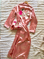 Load image into Gallery viewer, Rose Gold Personalise Robe + Slippers  | Prepaid Orders Only
