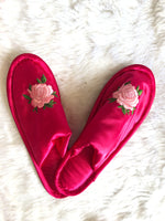 Load image into Gallery viewer, Magenta Personalise Robe + Slippers  | Prepaid Orders Only
