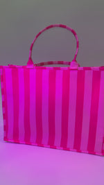 Load and play video in Gallery viewer, Stripes Tote Bag
